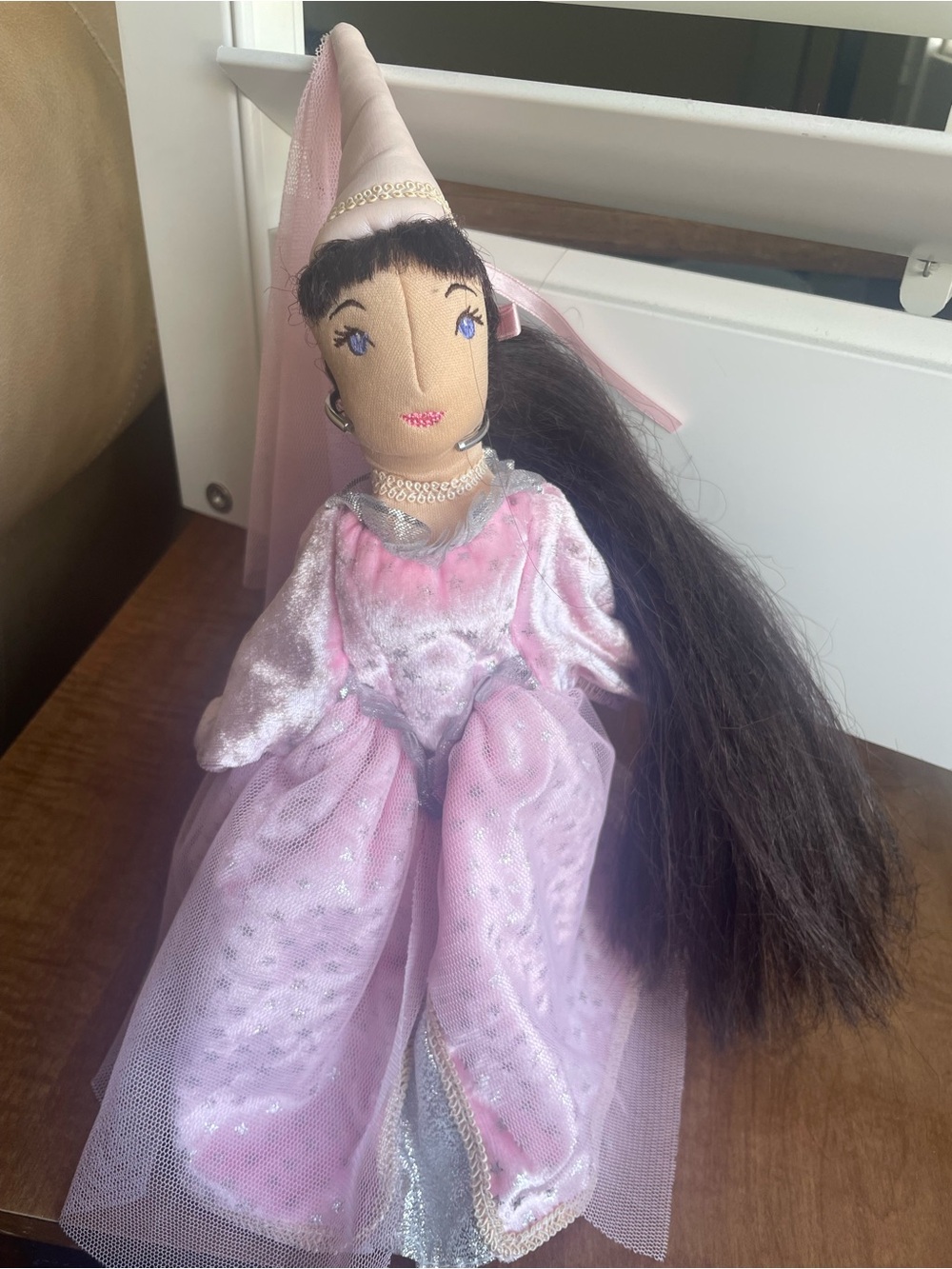 Vintage Retired Folkmanis Princess Hand Puppet - Excellent Condition